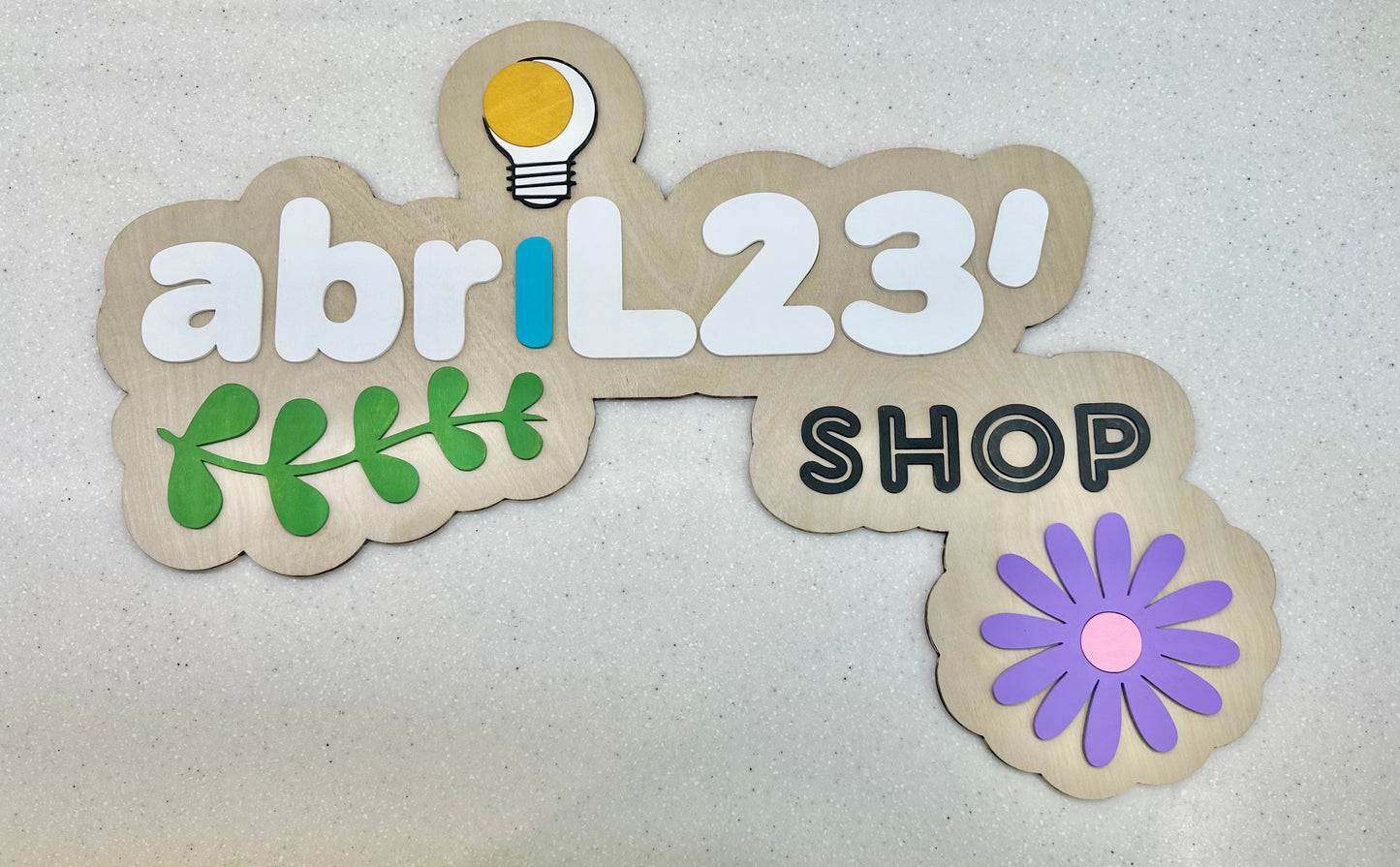 Logo para Negocio en Madera