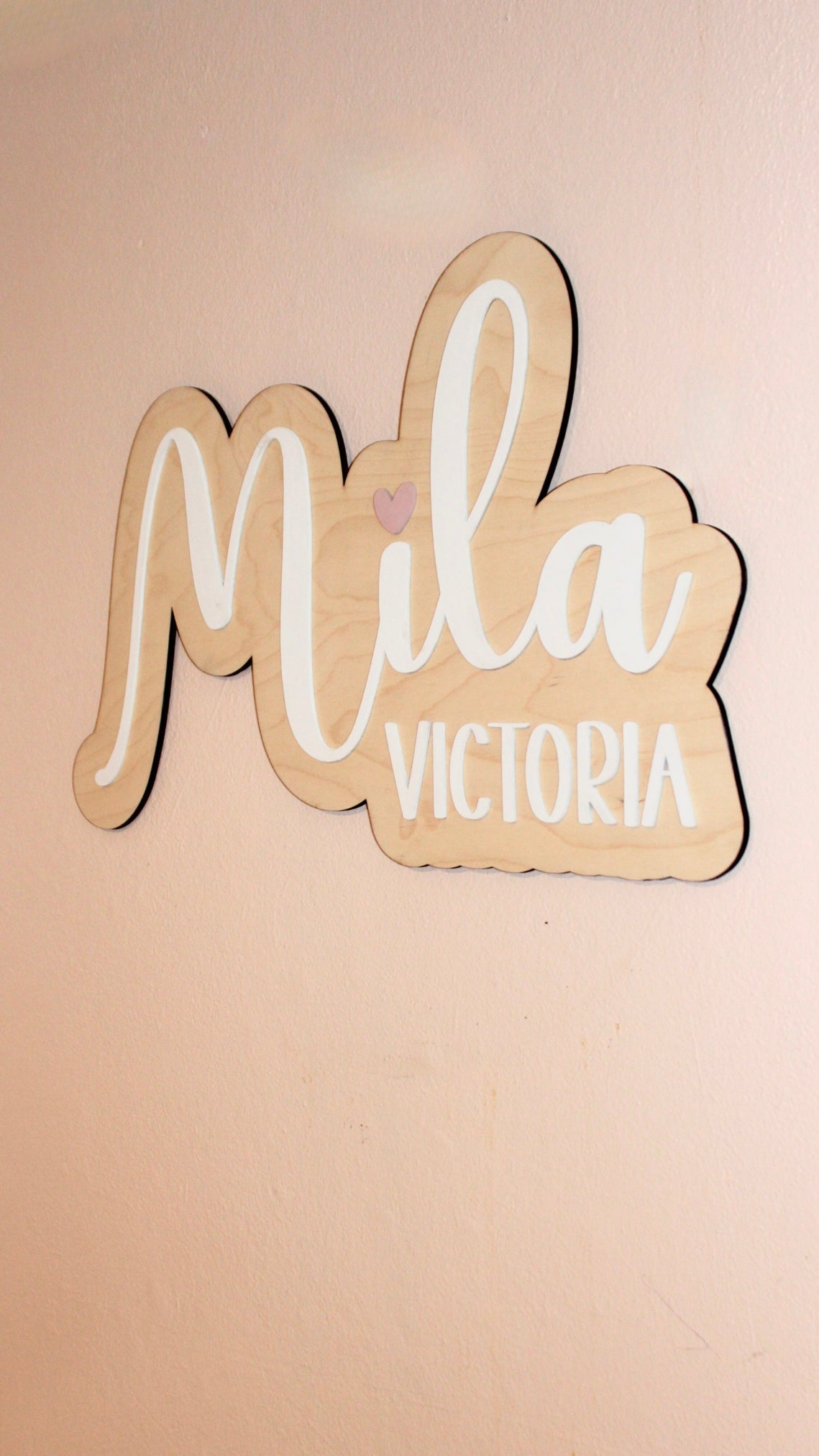 Nursery baby name sign wooden toddler name room sign baby shower gift new born gift coquette decor kids room personalized decor wood name