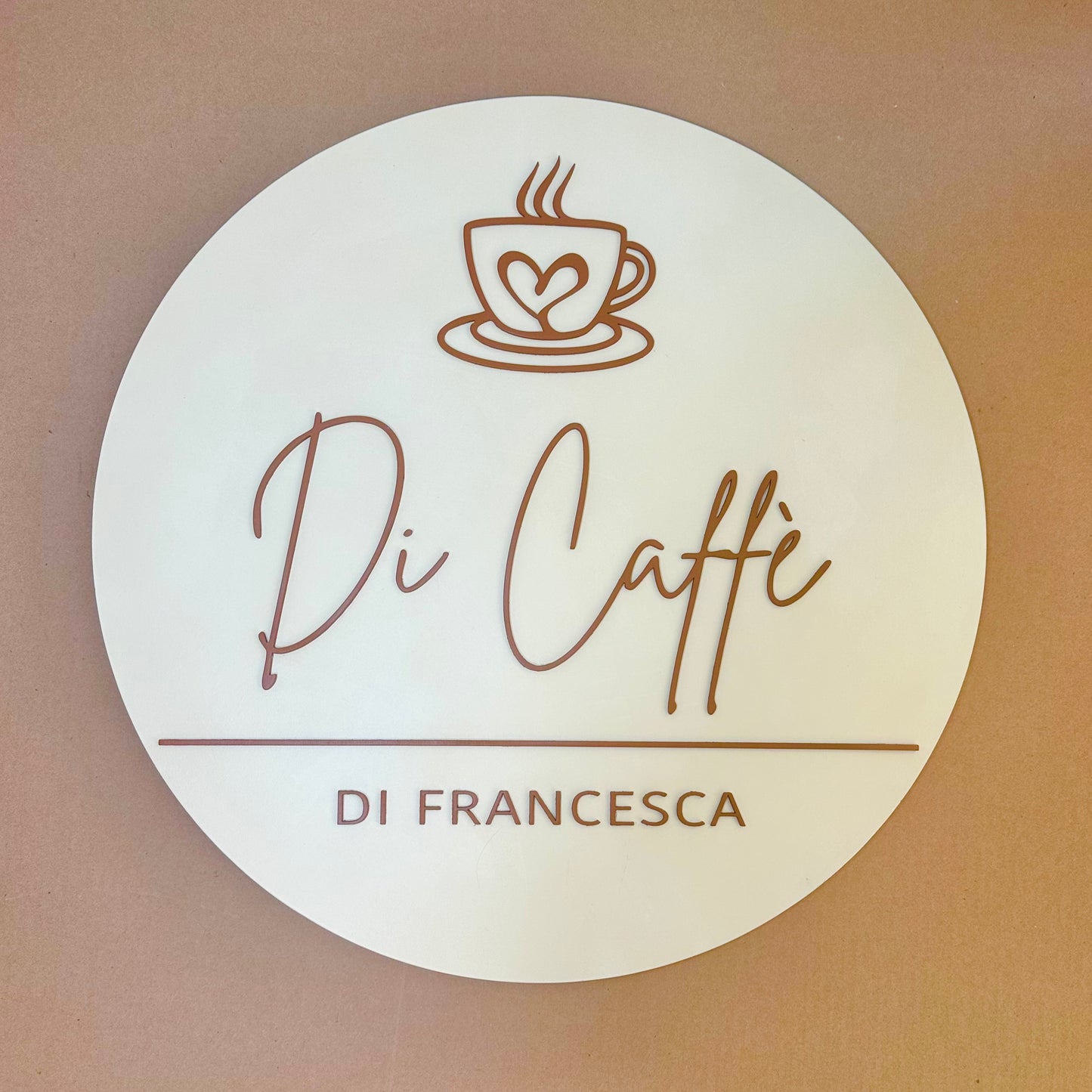 Logo para Negocio en Madera