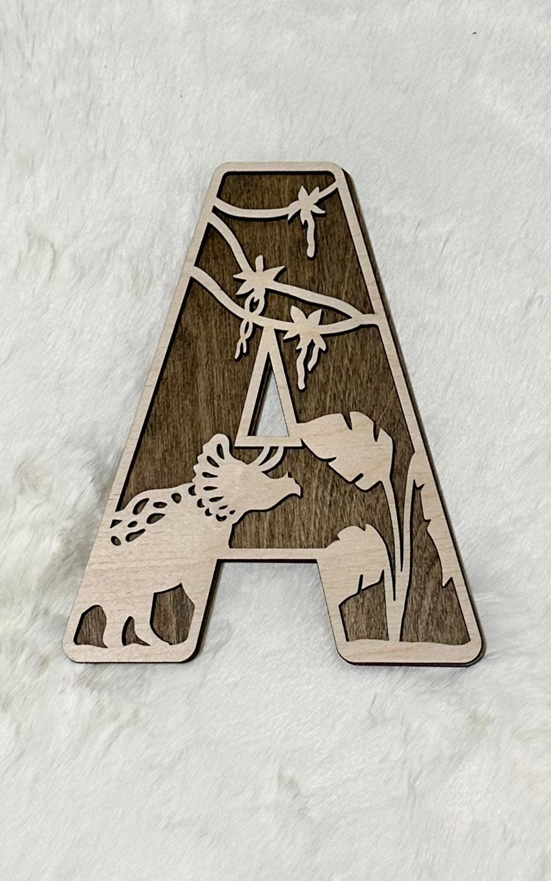 Letras de Dinosaurio