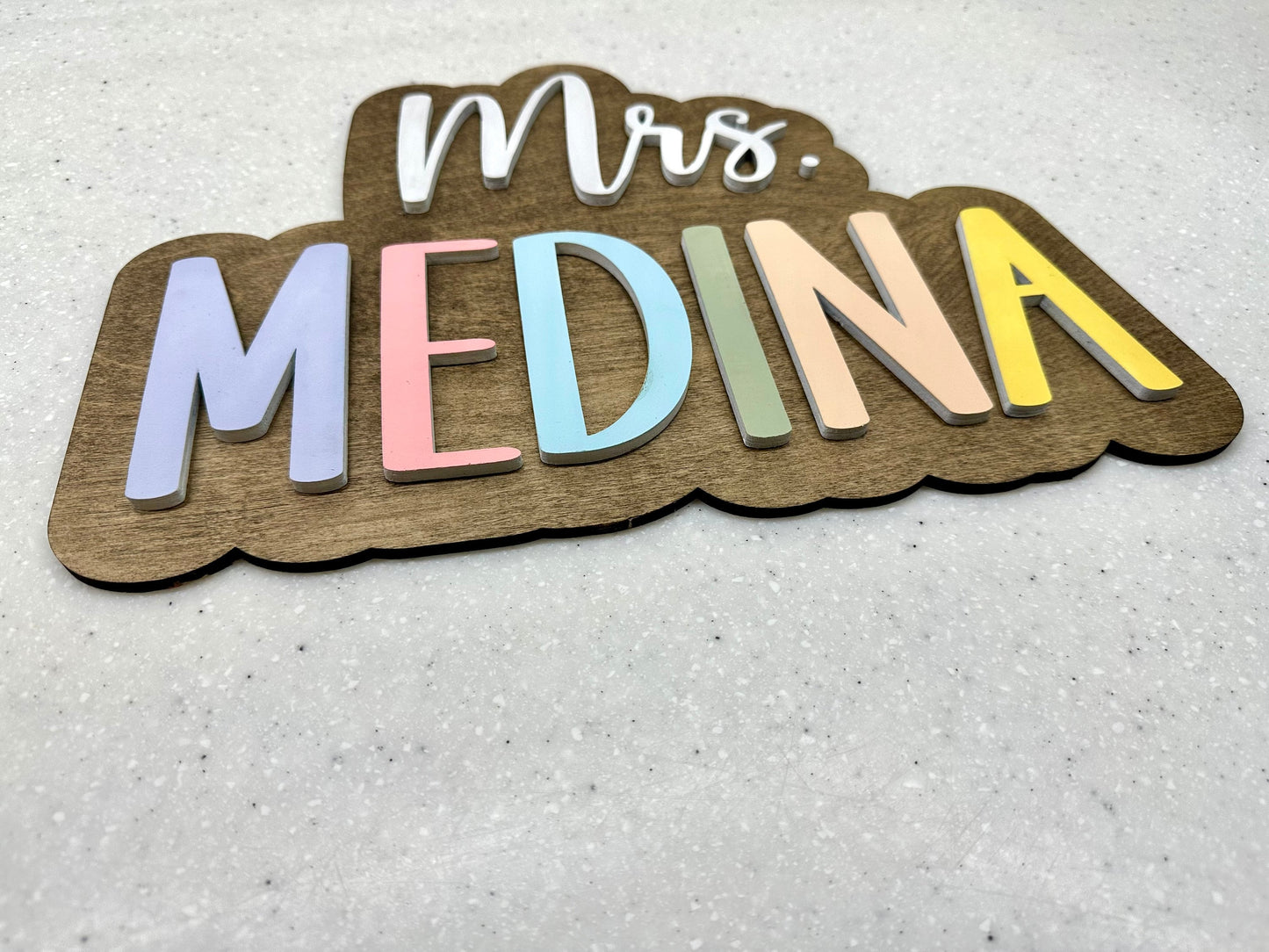 Nombre para Oficina o Salon de Clases