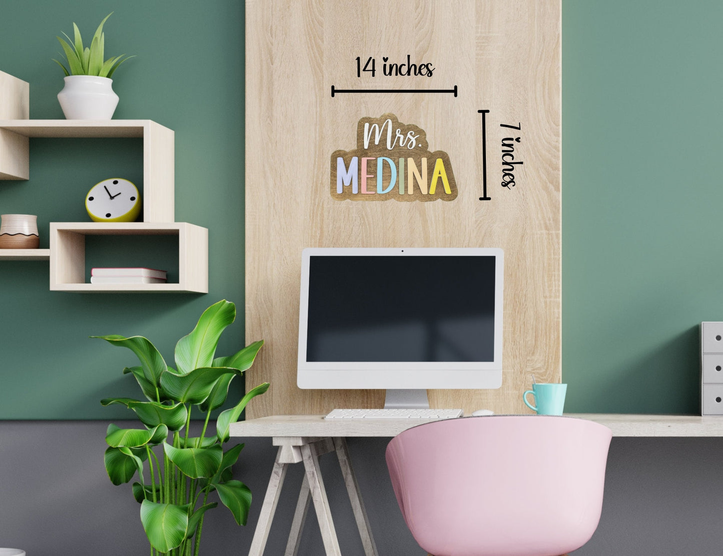 Nombre para Oficina o Salon de Clases