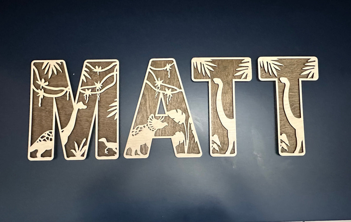 Letras de Dinosaurio
